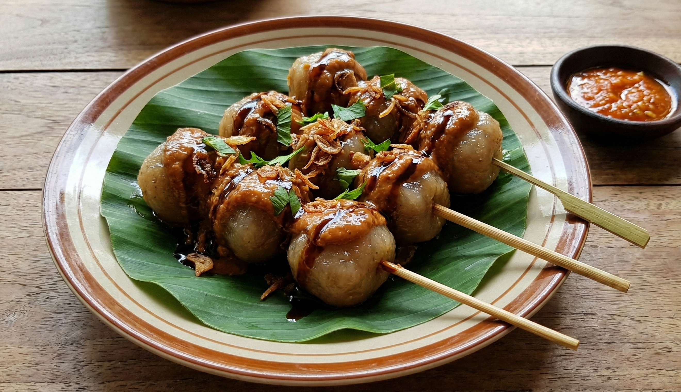 Pentol Jadul Spesial dengan isian